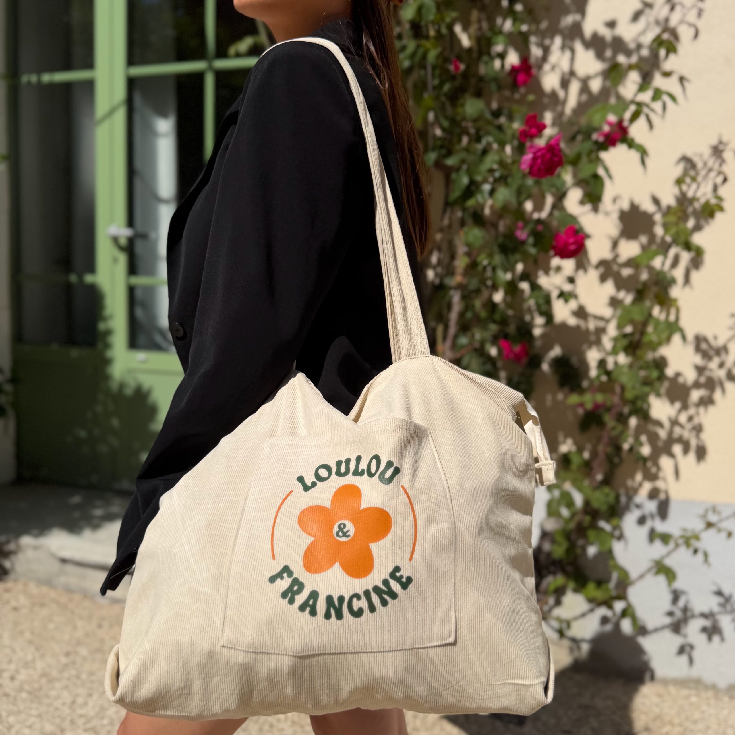 Grand sac beige