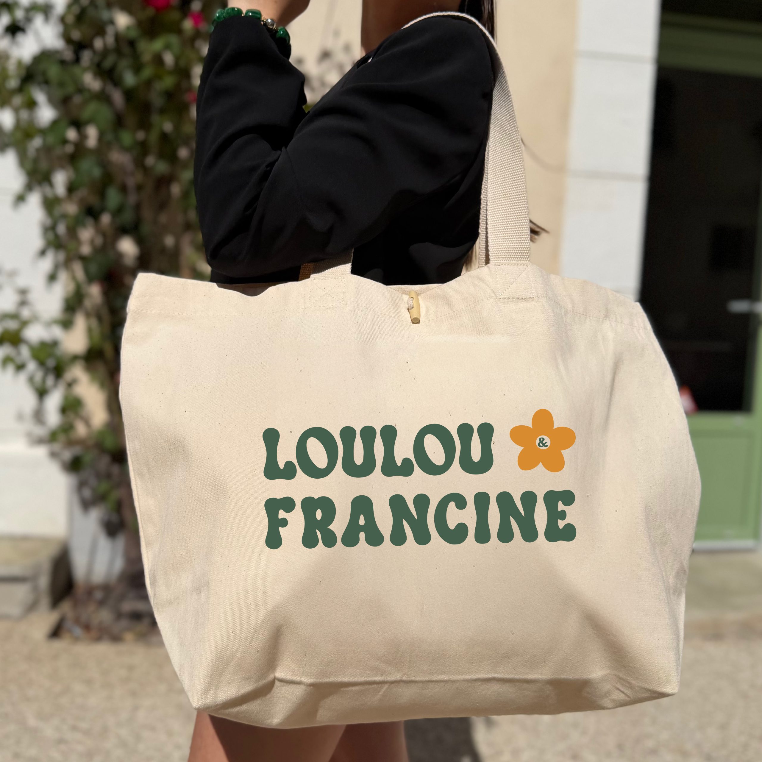 Sac cabas XL naturel