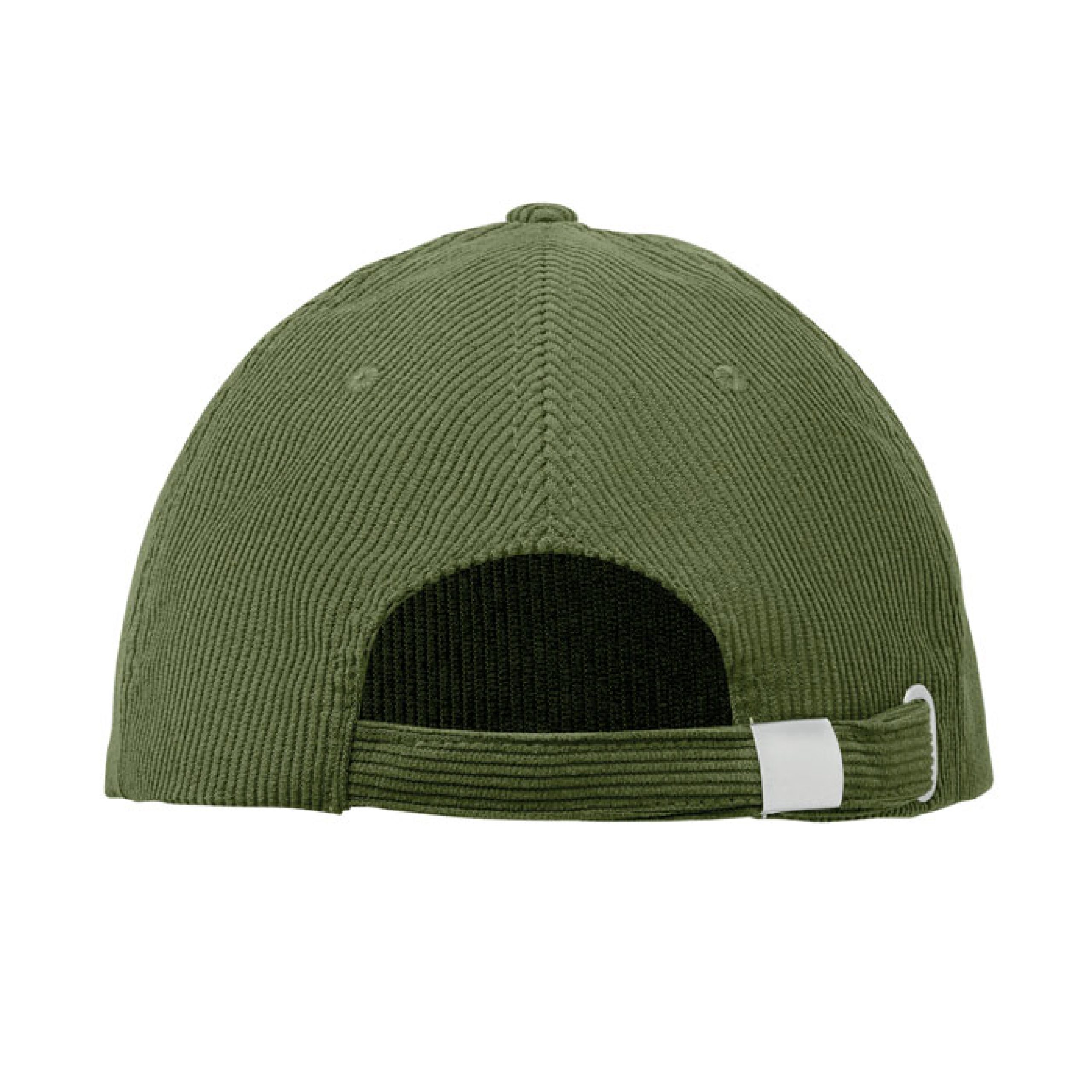 Casquette en velours kaki – Image 2