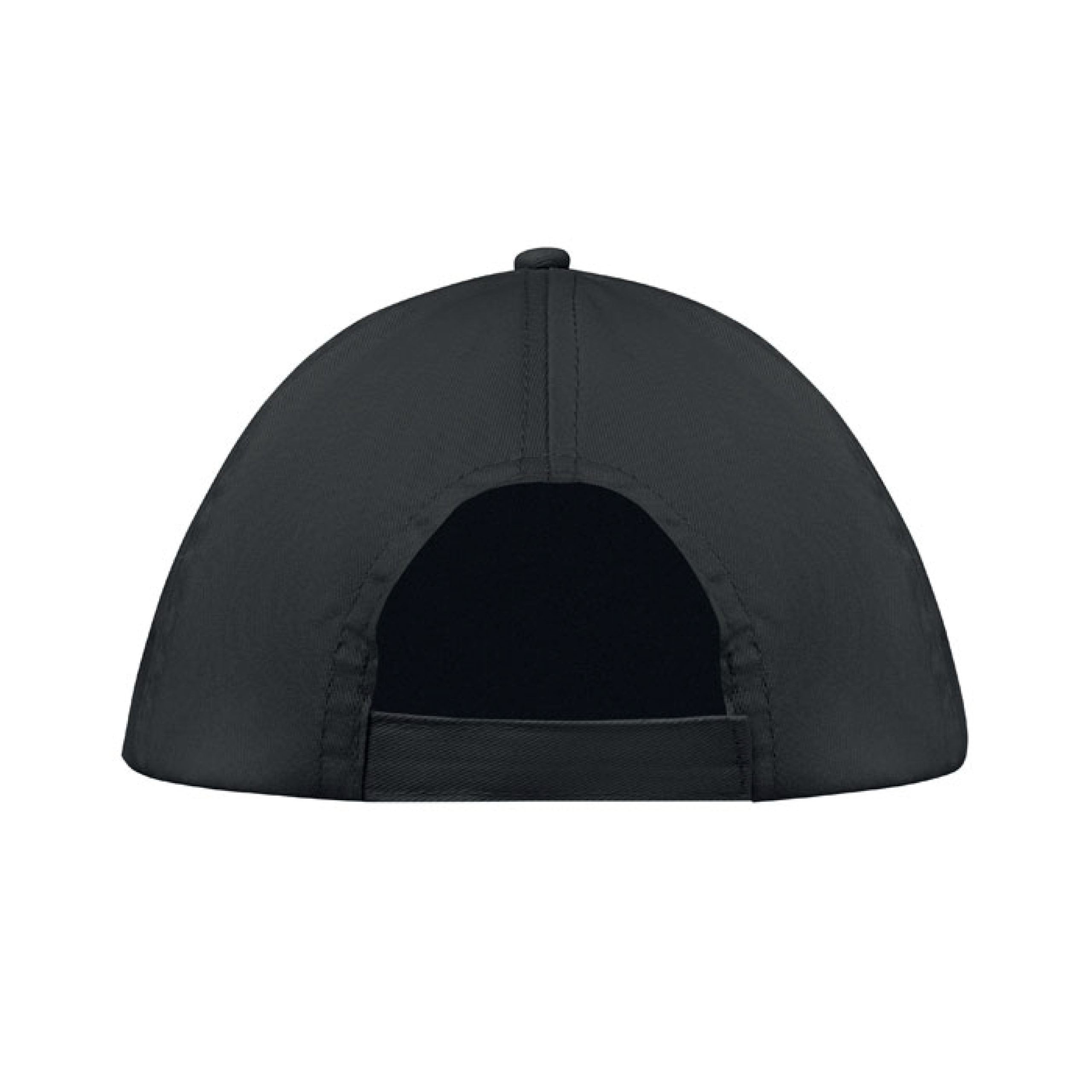 Casquette en tissu noir