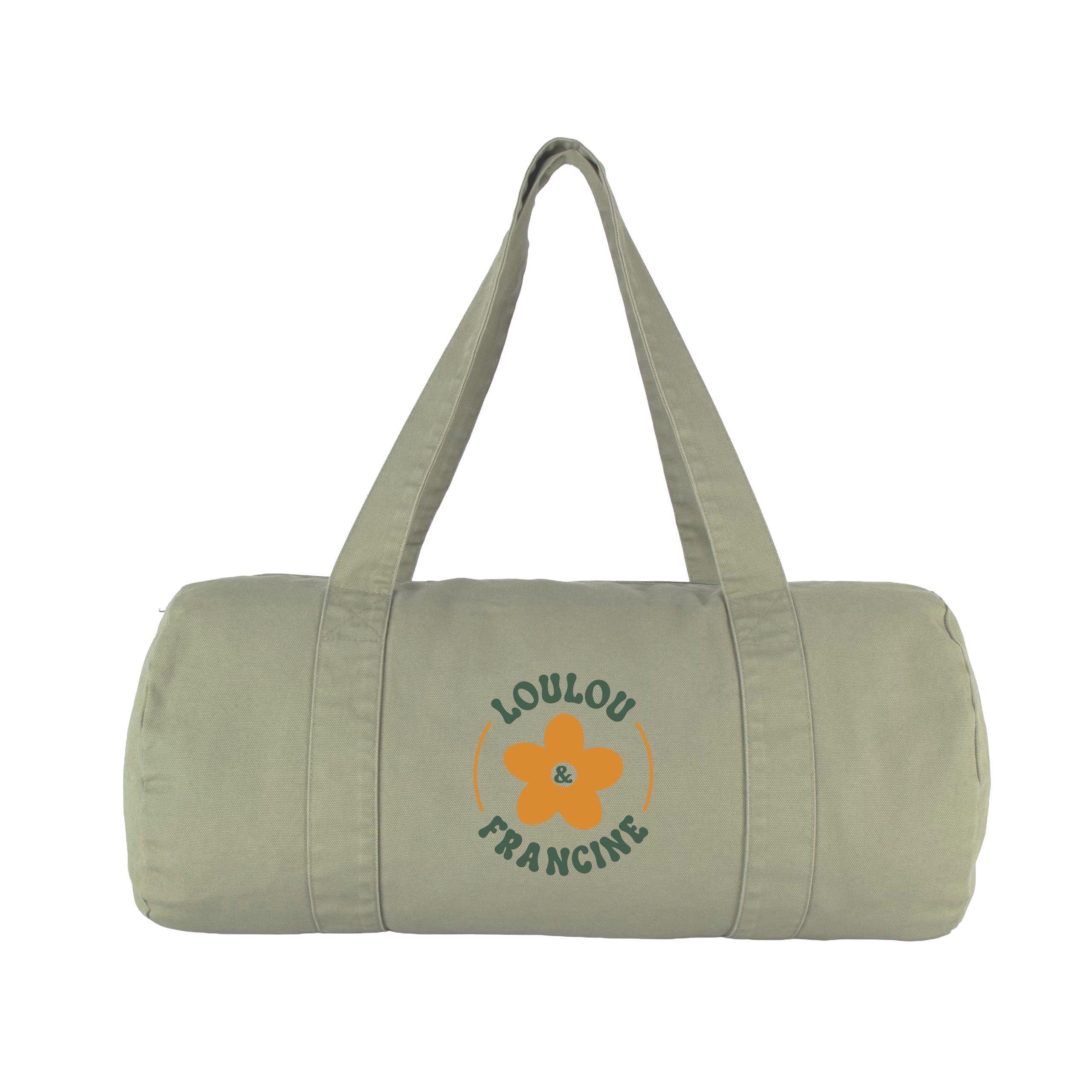 Sac polochon kaki clair