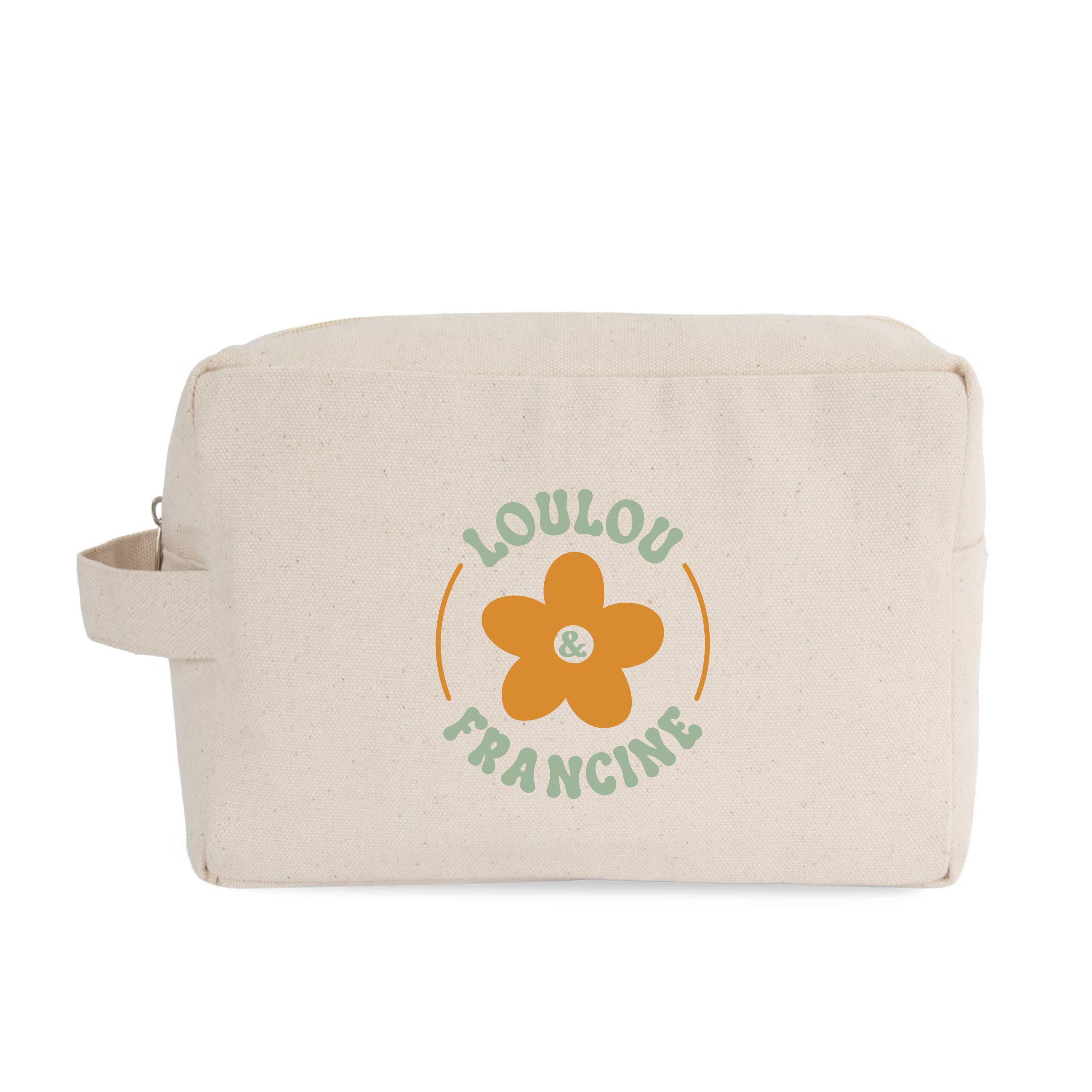 Trousse de toilette beige