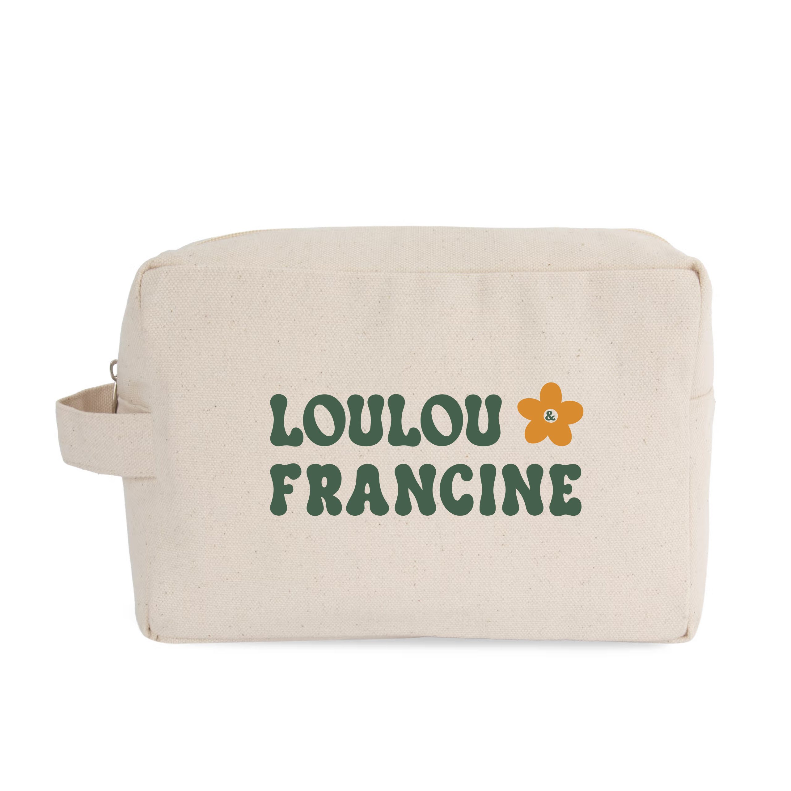 Trousse de toilette beige