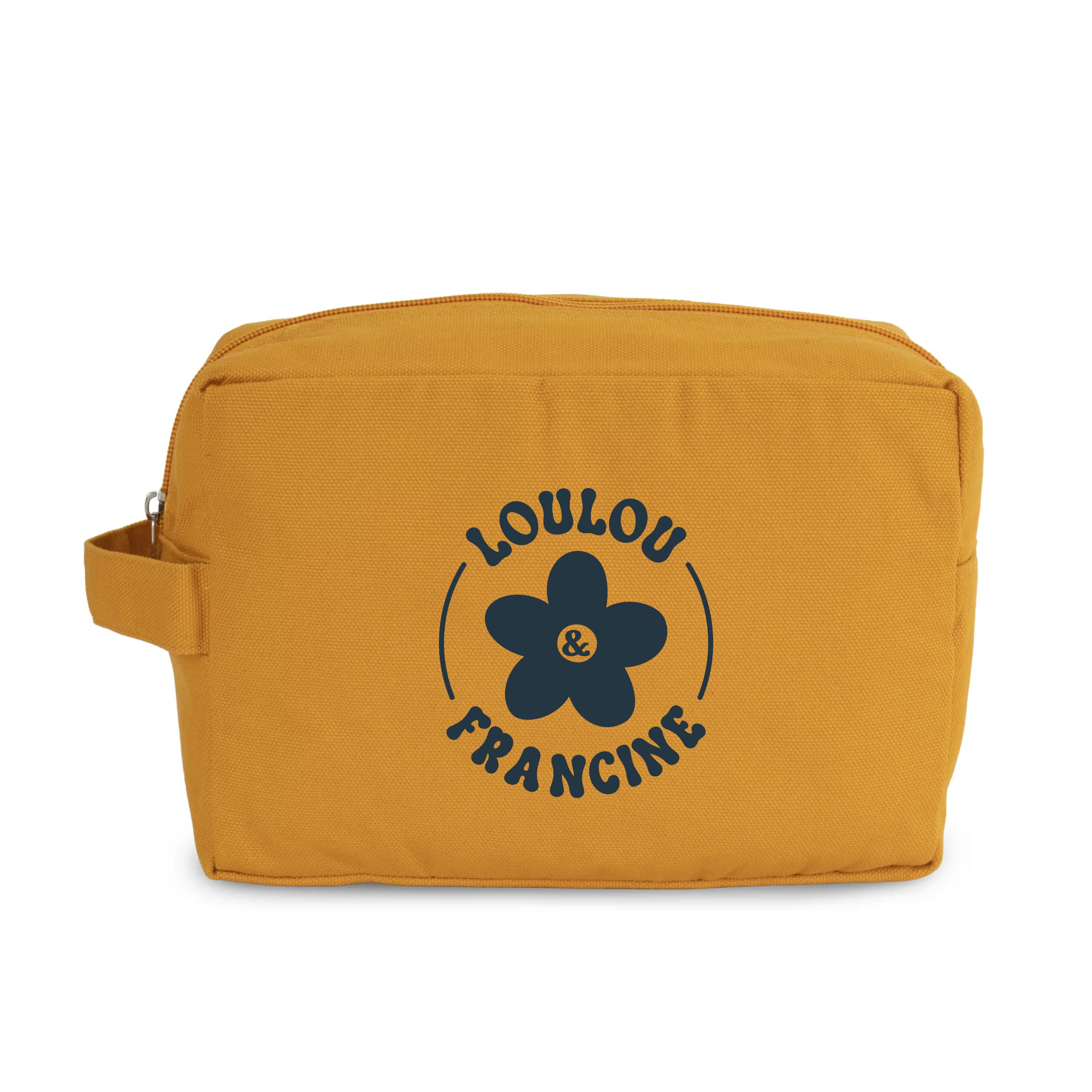 Trousse de toilette jaune