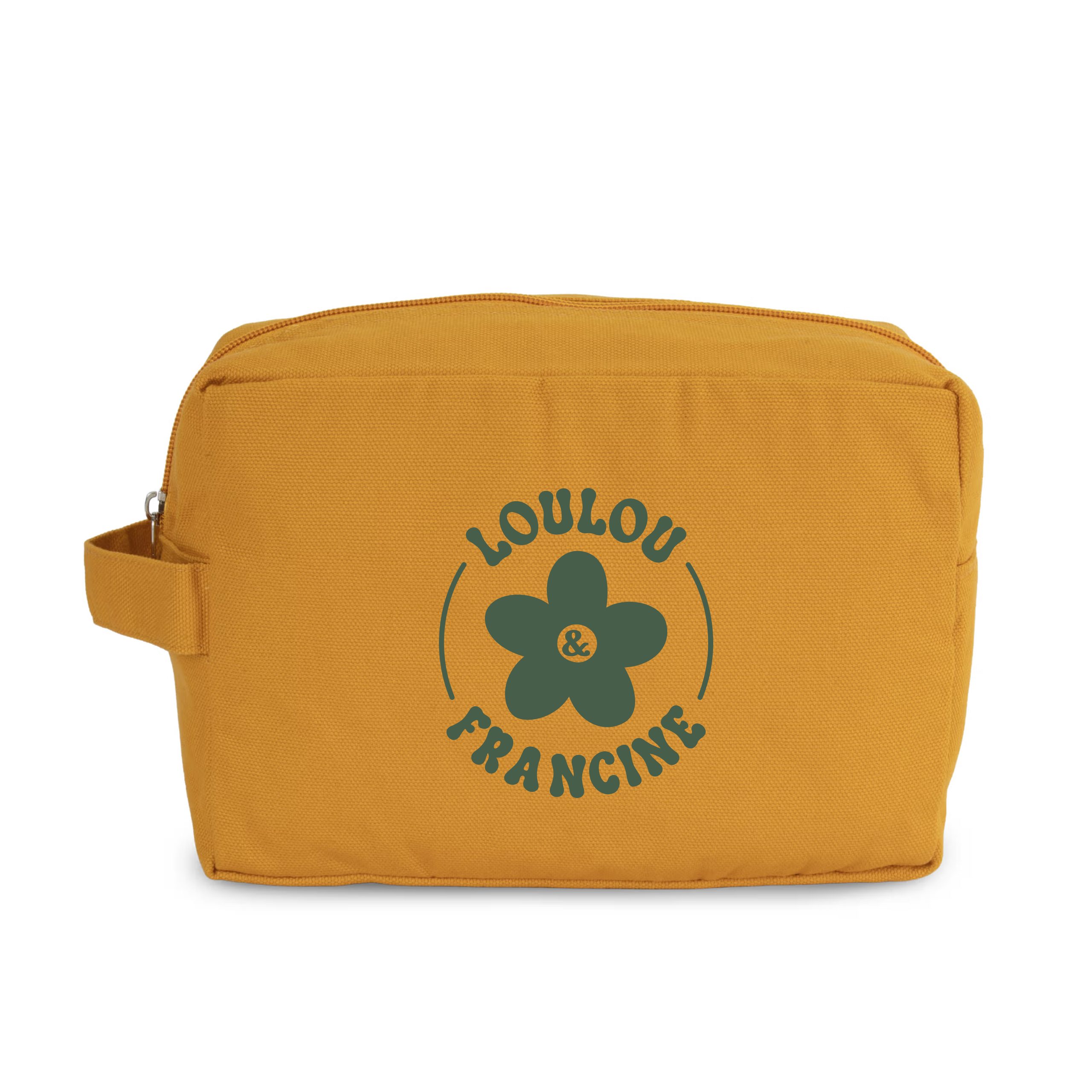 Trousse de toilette jaune