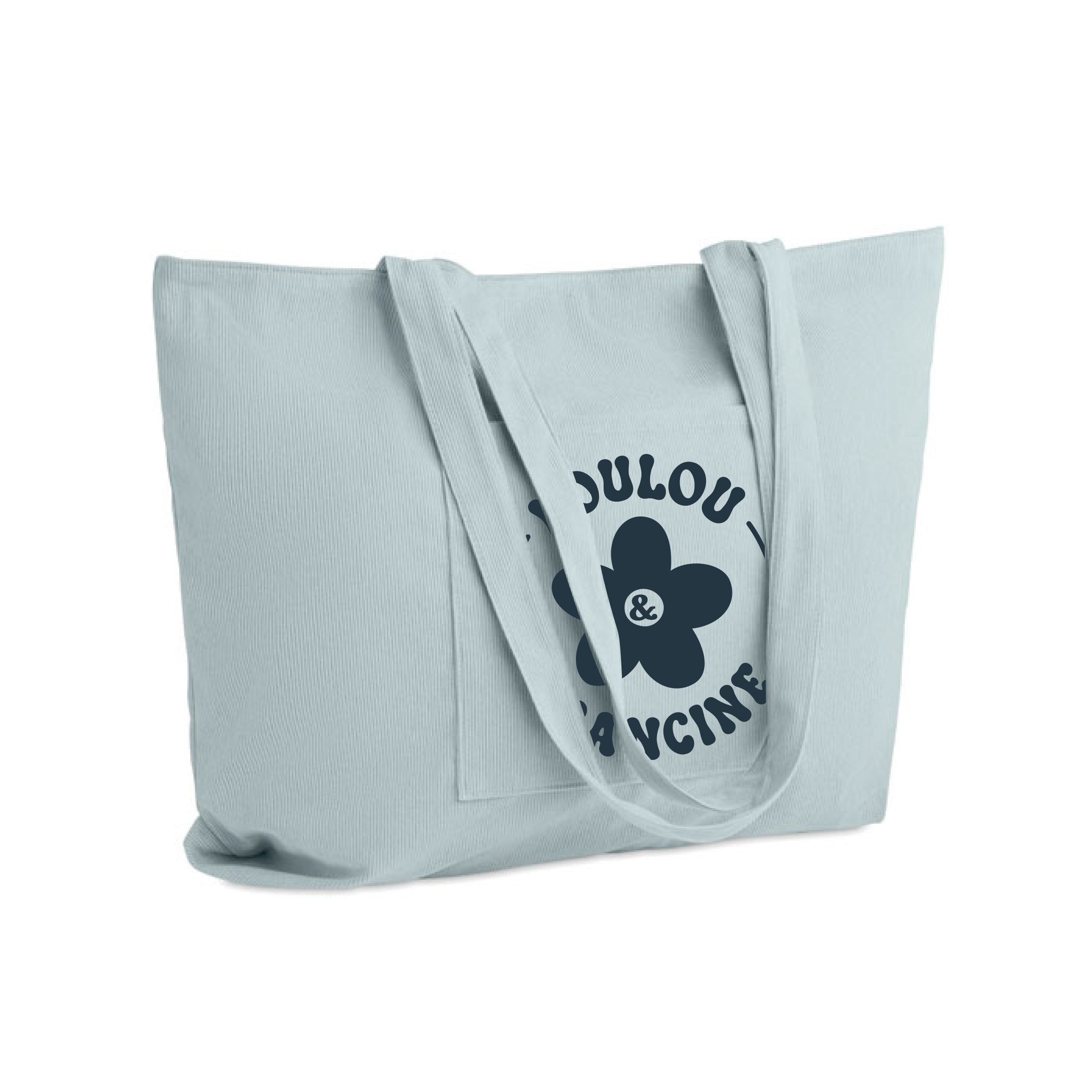 Grand sac bleu ciel