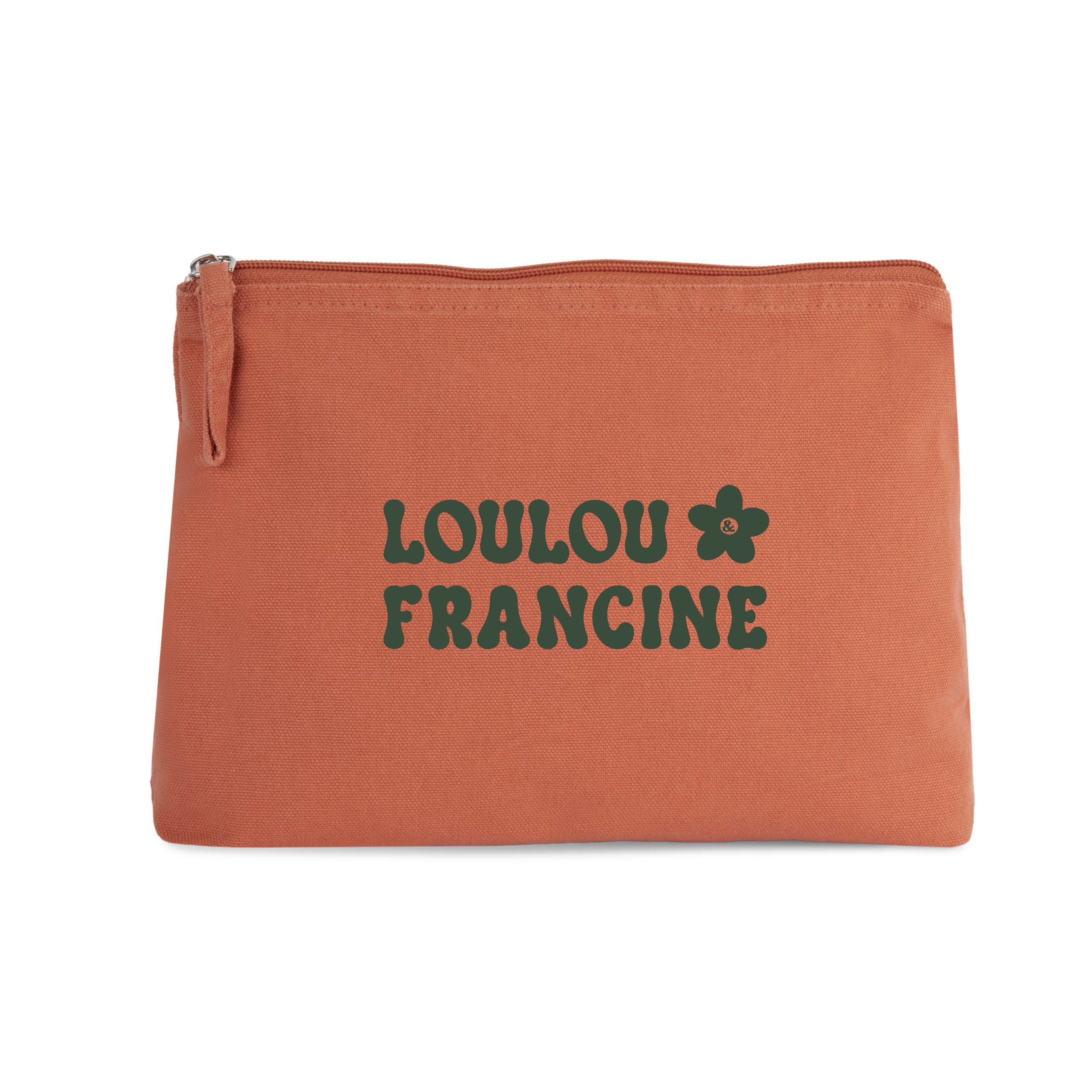 Pochette rose orangée